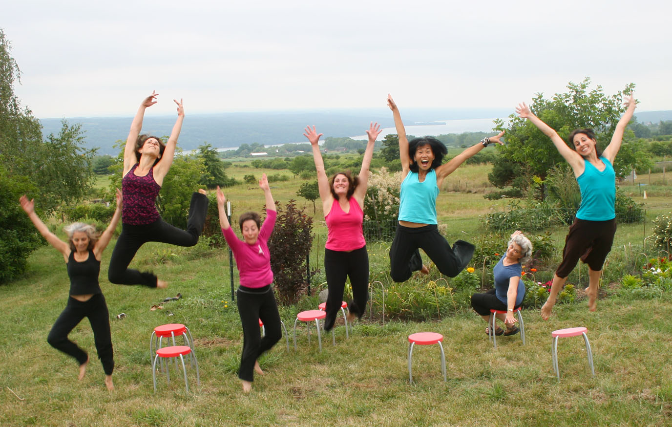 Dancers at the CRS Barn Studio